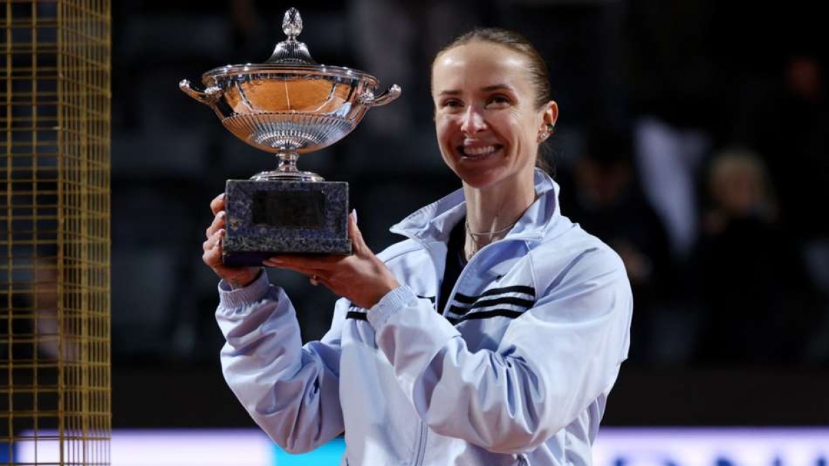 Svitolina Wins Third Italian Open Title After Battling Win Over Gauff