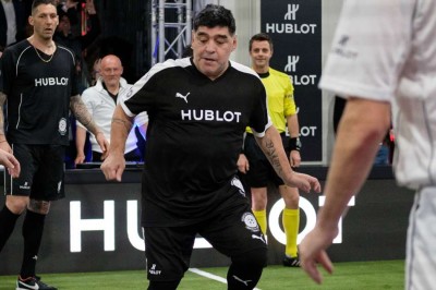 maradona soccer aid