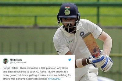 India Vs Australia: KL Rahul slammed on Twitter for flop show in Sydney  Test - myKhel