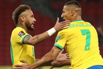 Brazil 2 0 Ecuador Neymar And Richarlison Strike As Selecao Maintain 100 Per Cent Record Mykhel