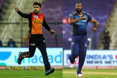 IPL 2021, SRH vs MI Stats and Records preview: Kieron Pollard, Rashid Khan approach milestones - myKhel