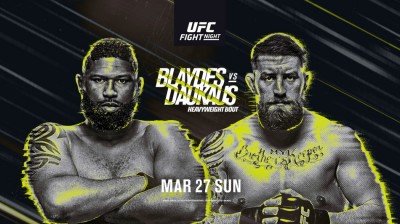 UFC Columbus 2022: Blaydes vs. Daukaus Fight Card, Date, Time ...