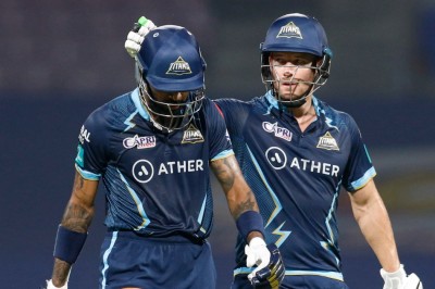 IPL 2022: All-round Hardik Pandya show helps Gujarat beat Rajasthan by 37 runs, climb at the top of table - myKhel