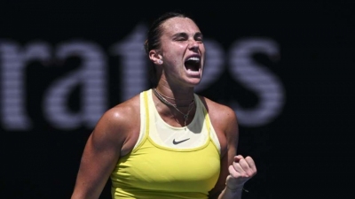 Australian Open: Sabalenka shrugging off pressure