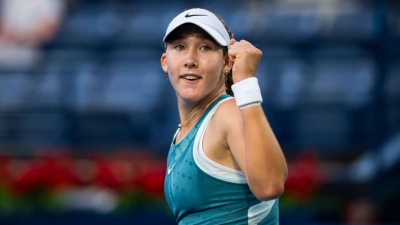 Andreeva sets up Swiatek showdown in Dubai