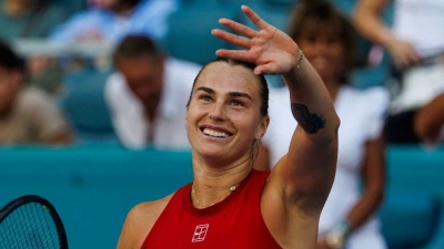 Sabalenka cruises into Miami final