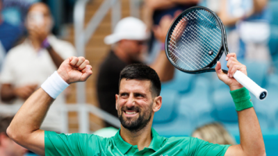 Djokovic in Miami Open last 16