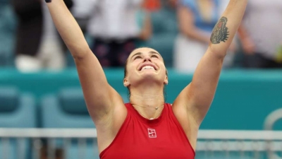 Sabalenka claims Miami Open crown