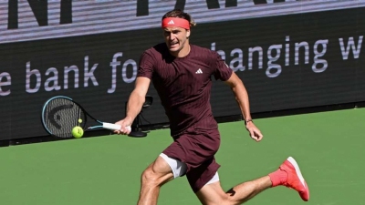 Zverev knocked out of Indian Wells