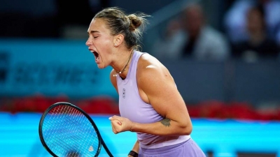 Sabalenka sets up Gauff showdown in Madrid