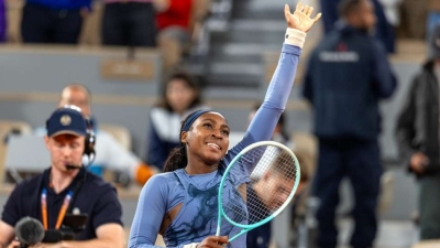 Gauff gets past Keys in QF
