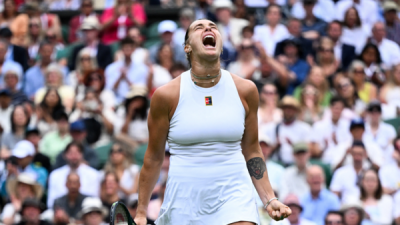 Wimbledon: Sabalenka in next round