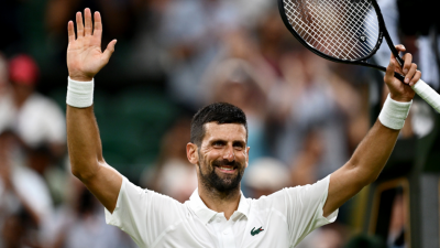 Wimbledon: Djokovic safely through