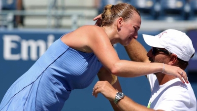 Kvitova bows out at US Open