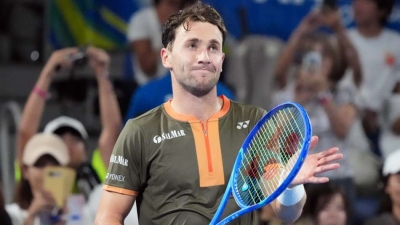 Ruud, Fritz into Tokyo last eight