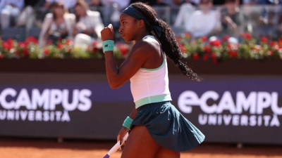 Gauff reaches Italian Open final