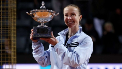 Svitolina wins Italian Open
