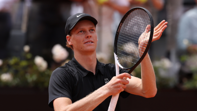 Sinner makes history in Rome