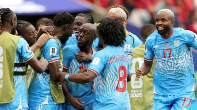 Historic Wissa goal snatches shock draw for DR Congo against Portugal