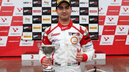 Maini seals podium in BRDC British F3