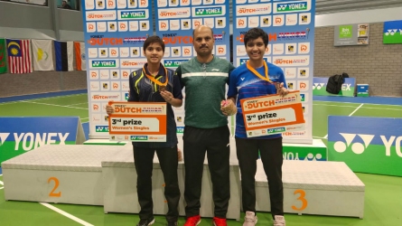 Dutch Jr: Tasnim, Mansi win bronze