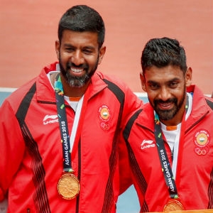 Rohan Bopanna and Divij Sharan 